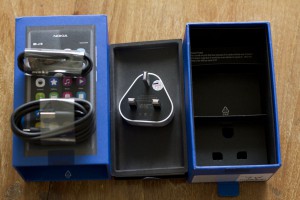Nokia N9 Box & Stuff In It Nokia N9 Box & Stuff In It