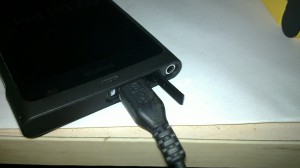 N9 USB Charger Plugged In N9 USB Charger Plugged In
