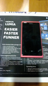 Lumia 800 Data Sheet & Device Lumia 800 Data Sheet & Device